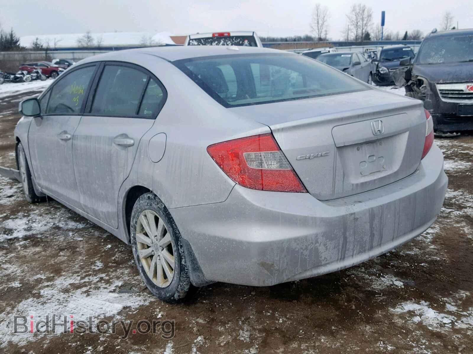 2012 HONDA CIVIC - VIN: 19XFB2F93CE069329 - Фото 3