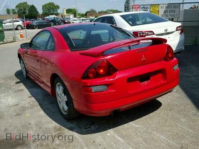 2001 MITSUBISHI ECLIPSE - VIN: 4A3AC54H01E106152 - Фото 3