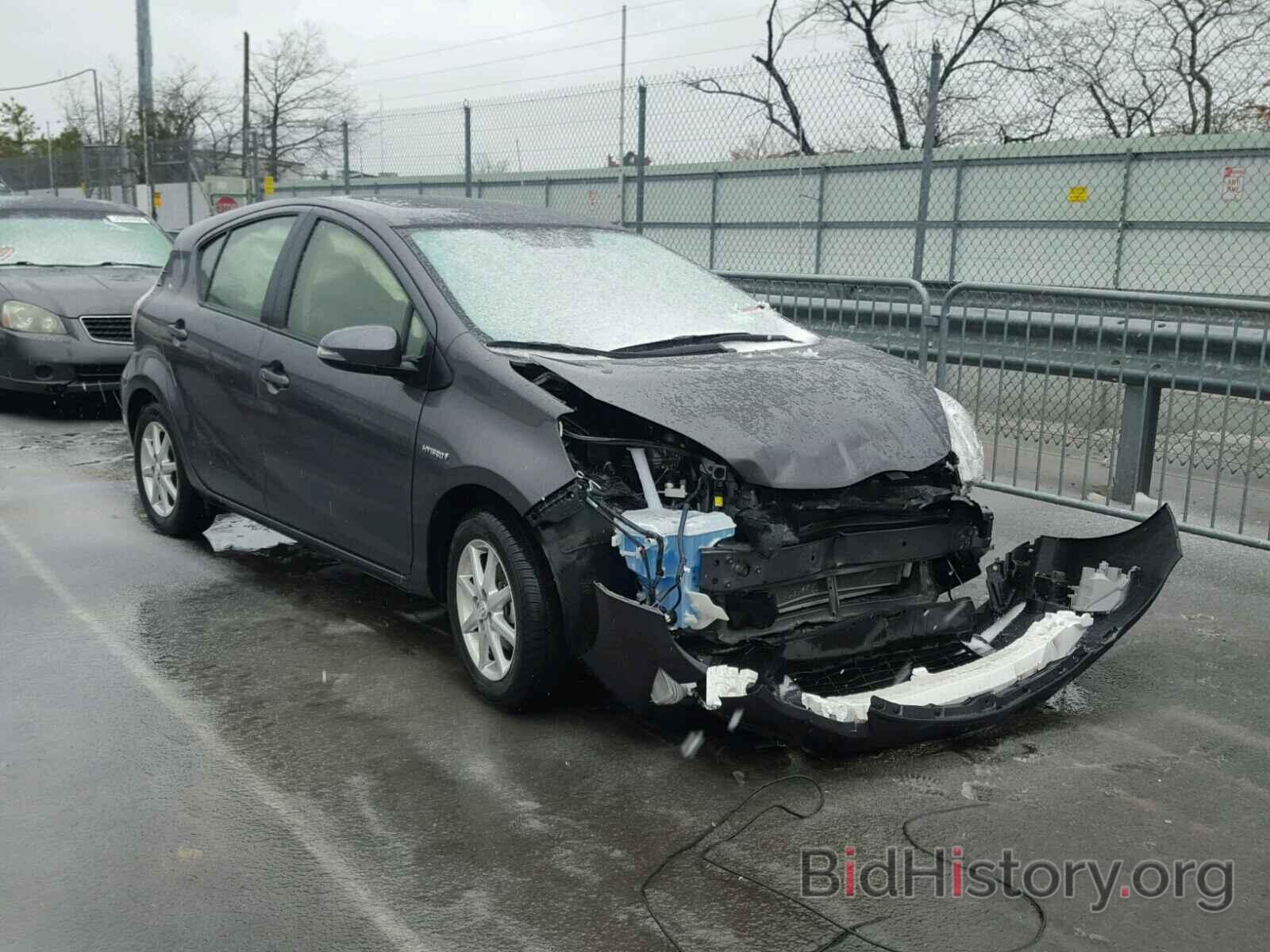 Photo JTDKDTB31G1119377 - TOYOTA PRIUS 2016