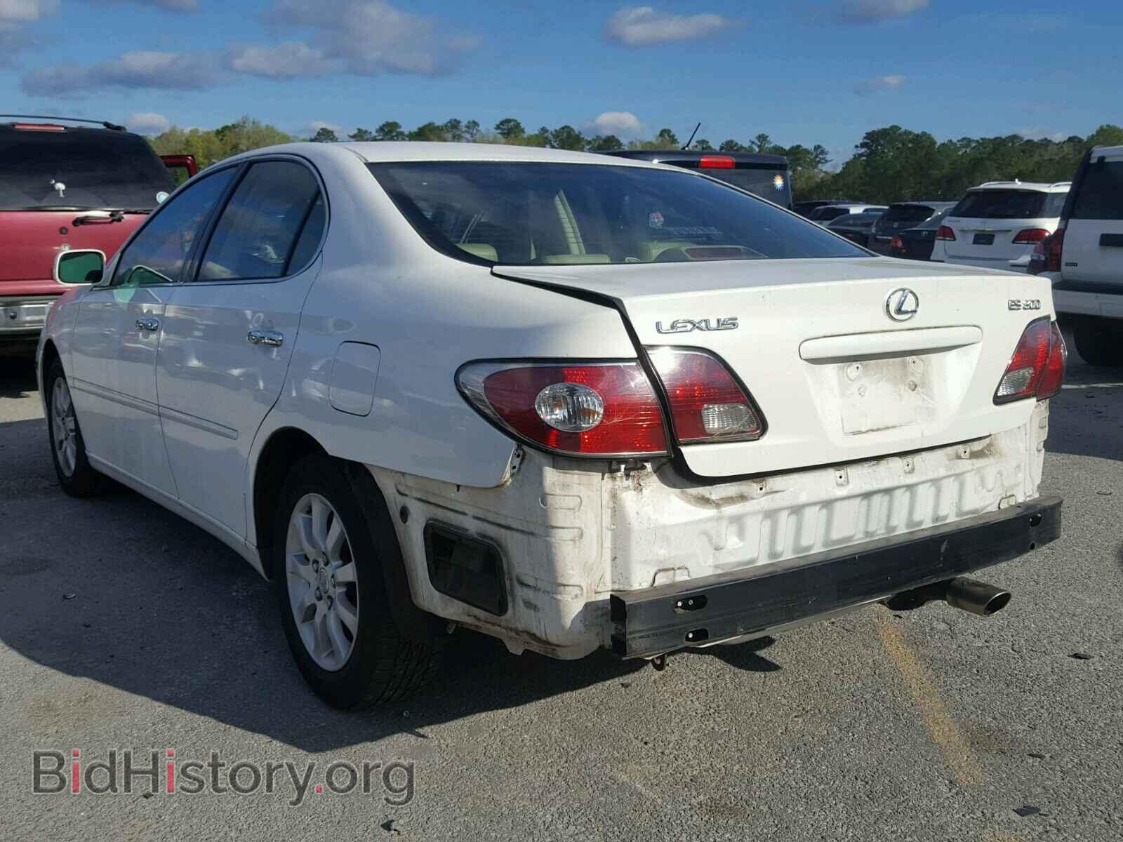2002 LEXUS ES300 - VIN: JTHBF30G320031637 - Фото 3