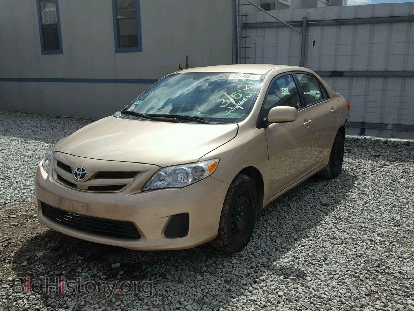2012 TOYOTA COROLLA BA - VIN: 2T1BU4EE9CC804817 - Фото 2