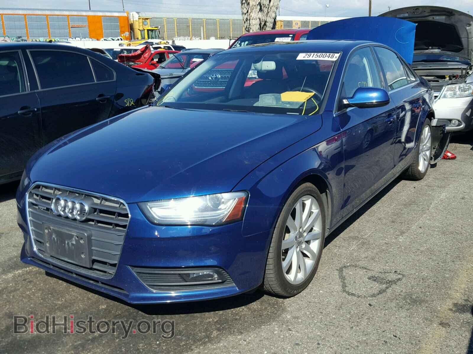 2013 AUDI A4 - VIN: WAUFFAFL5DN050155 - Фото 2
