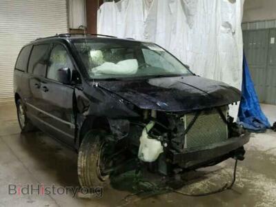 2010 Dodge CARAVAN Grand Cara, blue — VIN 2D4RN5DX9AR192011, Copart