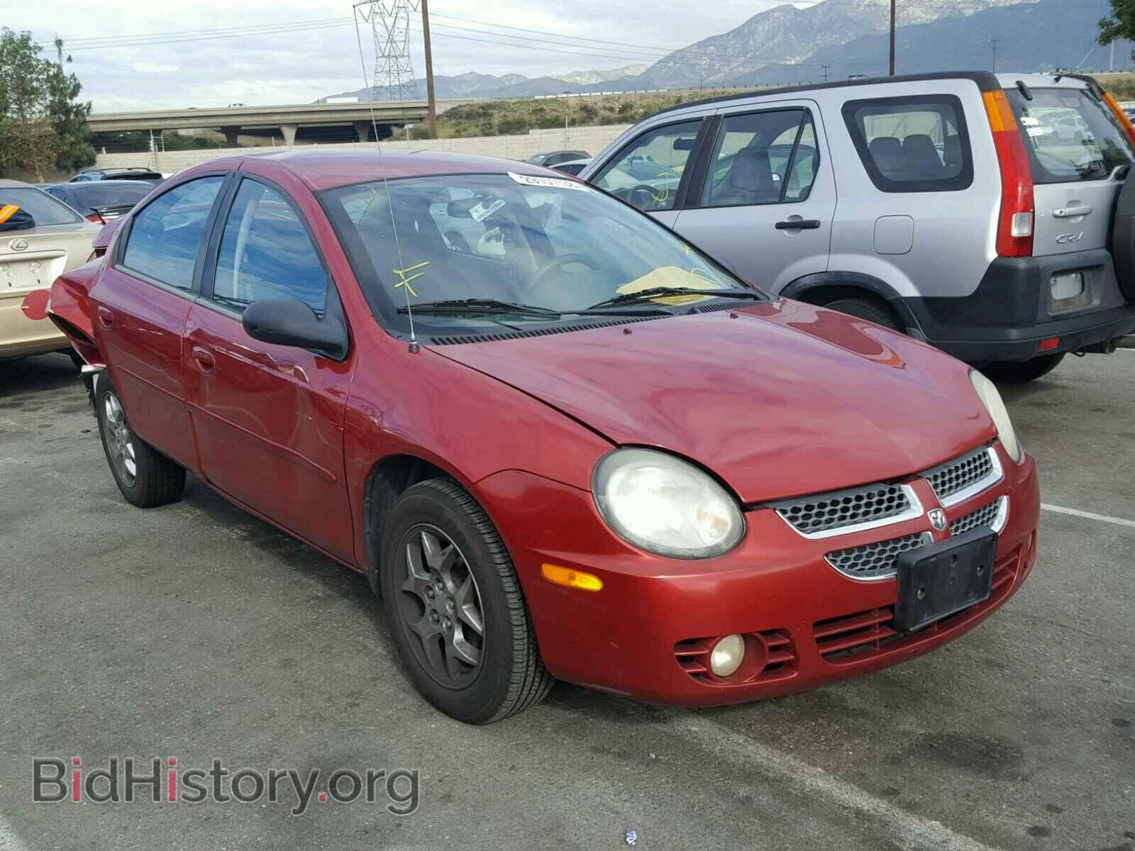 Фотография 1B3ES56C93D215213 - DODGE NEON 2003