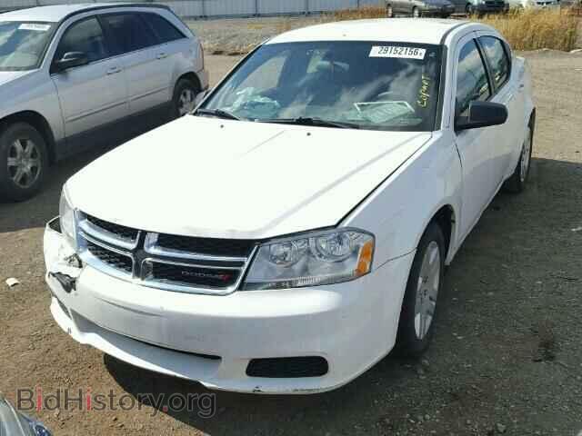 2012 DODGE AVENGER - VIN: 1C3CDZAB2CN285642 - Фото 2