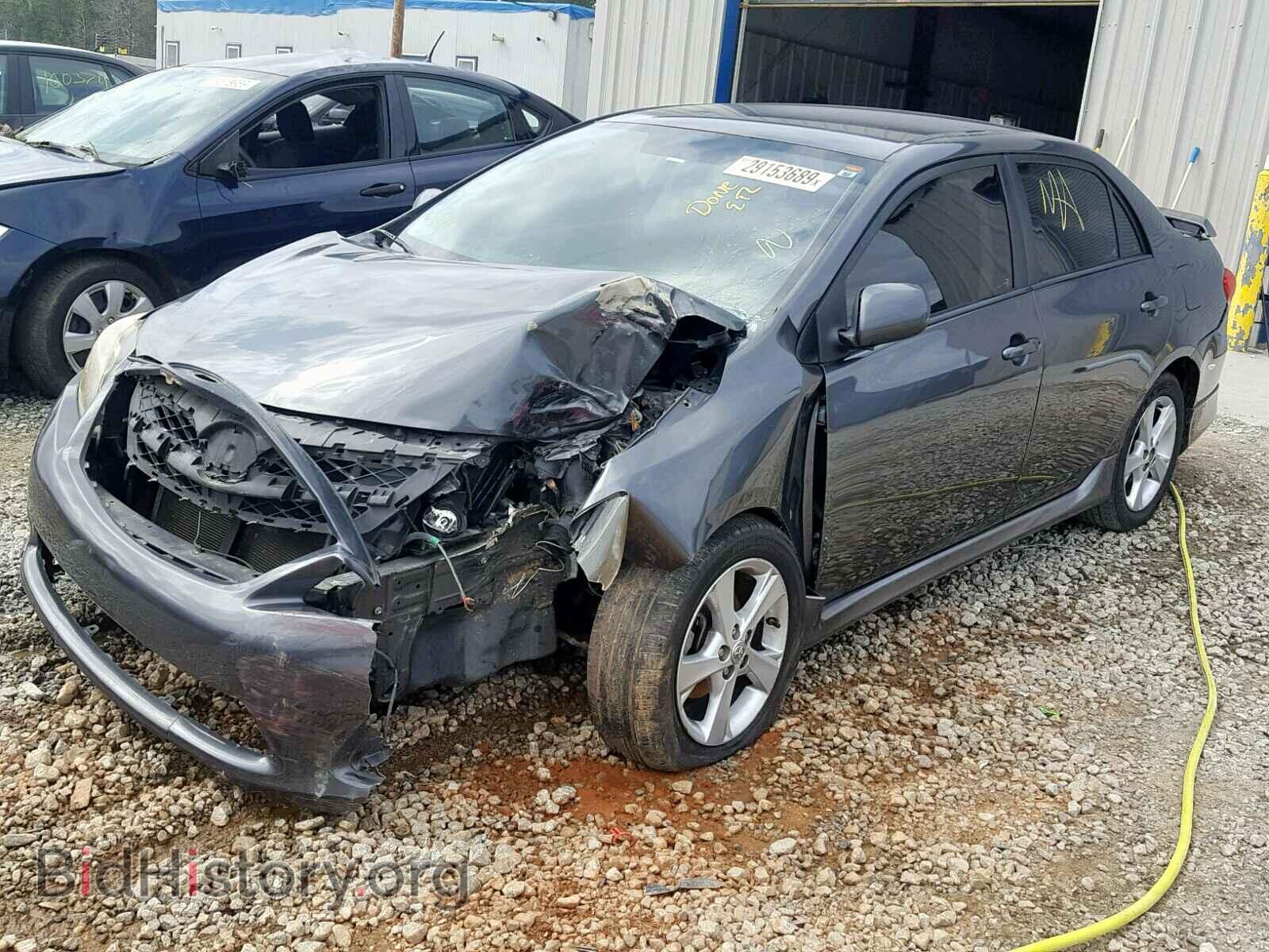 2011 TOYOTA COROLLA BA - VIN: 2T1BU4EE6BC670086 - Фото 2