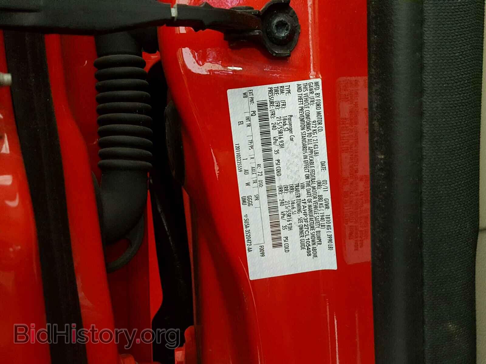 2012 FORD FOCUS - VIN: 1FAHP3F27CL105488 - Photo 10