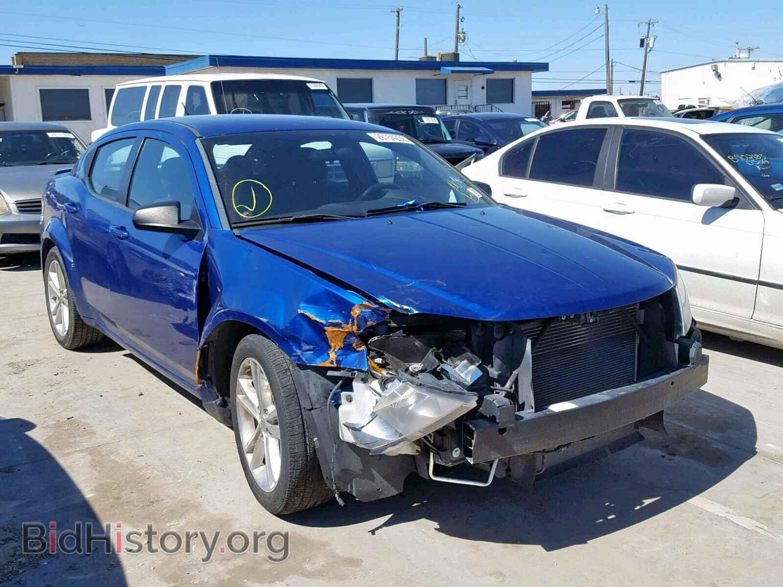 Фотография 1C3CDZAG7DN519870 - DODGE AVENGER 2013