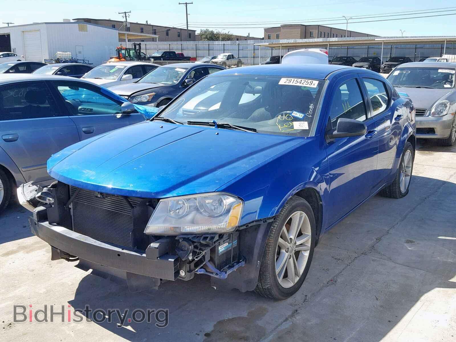 2013 DODGE AVENGER - VIN: 1C3CDZAG7DN519870 - Фото 2