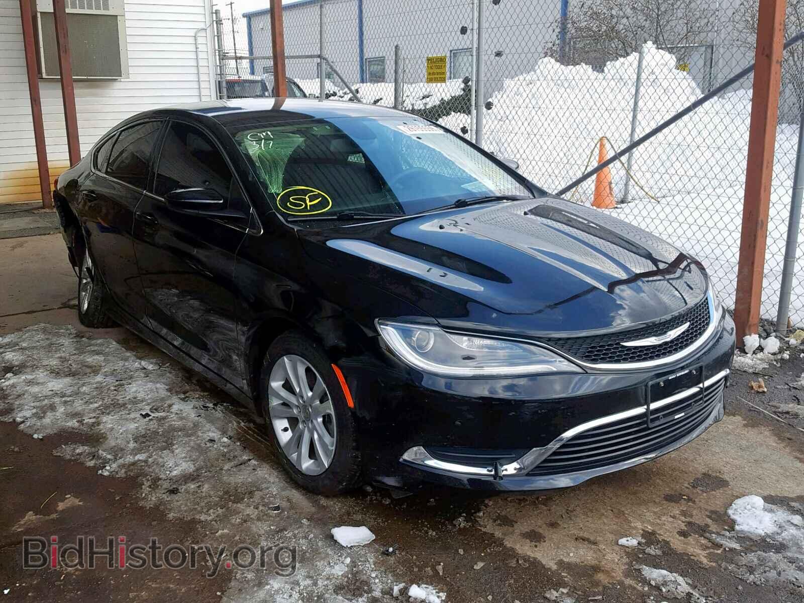 Photo 1C3CCCAB1GN167586 - CHRYSLER 200 2016