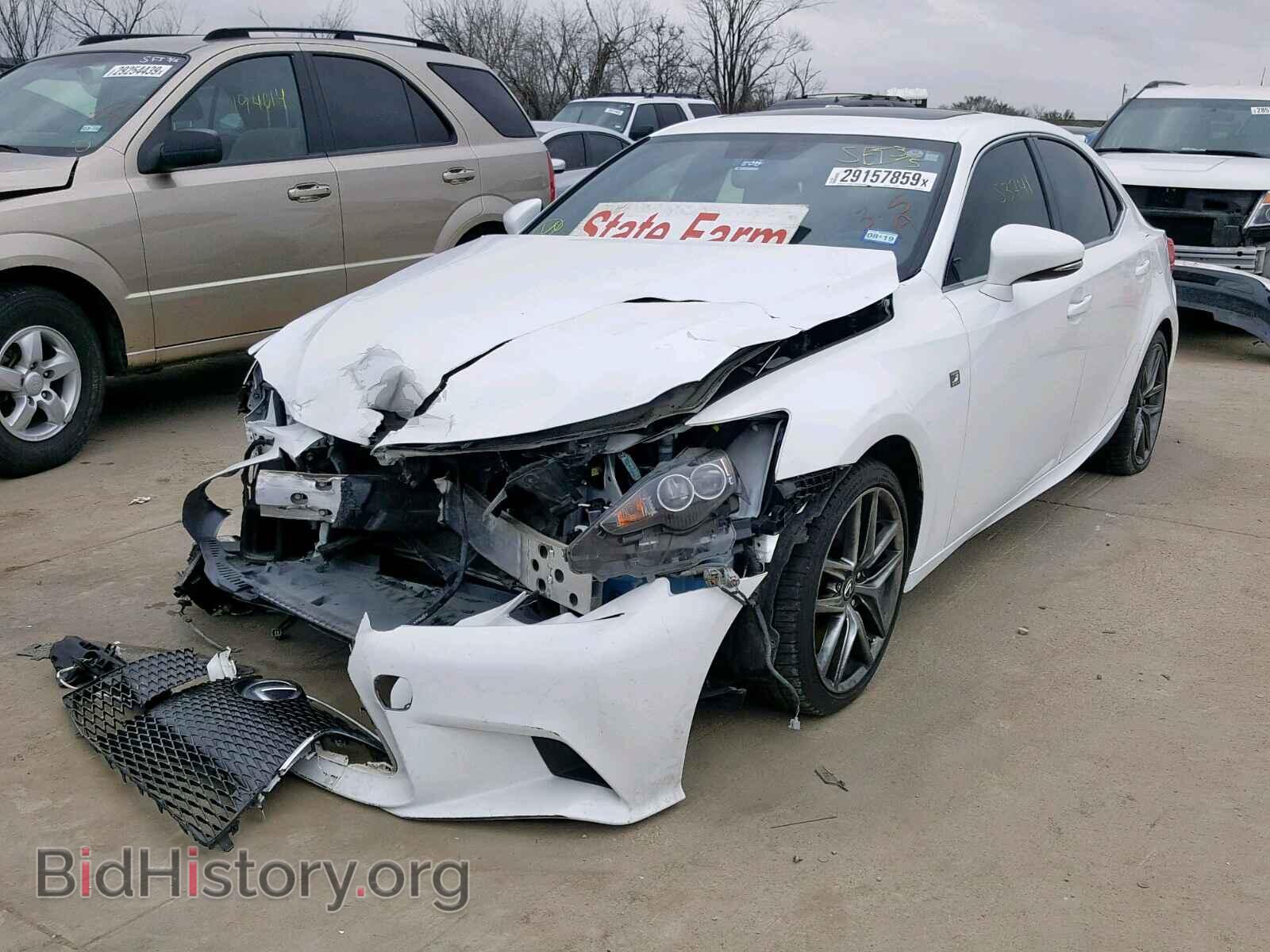2015 LEXUS IS - VIN: JTHBE1D25F5016121 - Фото 2