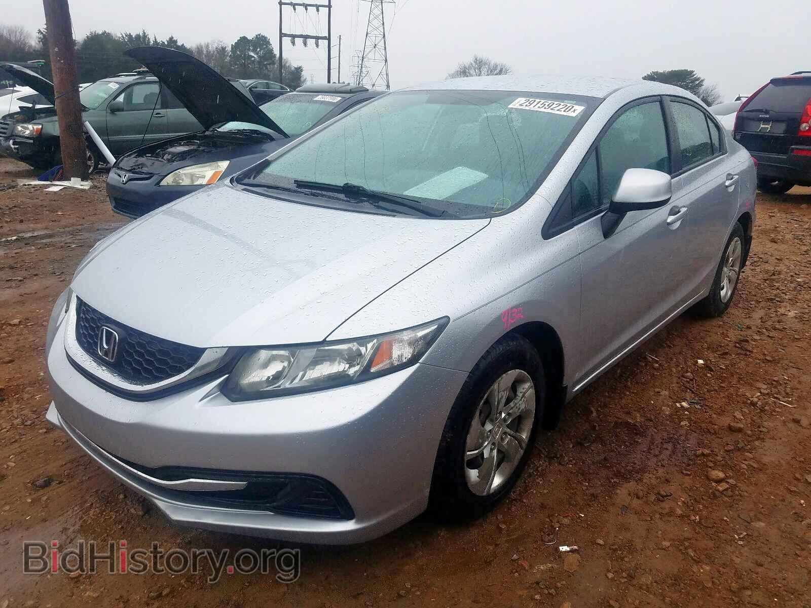 2013 HONDA CIVIC - VIN: 2HGFB2F57DH548521 - Фото 2