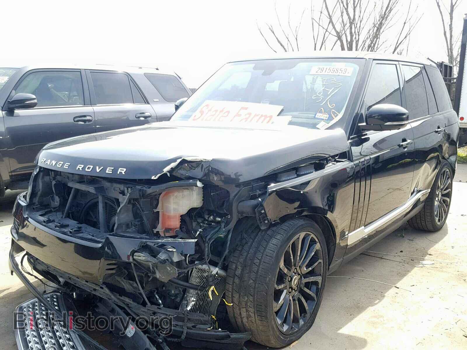 2013 LAND ROVER RANGE ROVE - VIN: SALGS2EF5DA110018 - Фото 2
