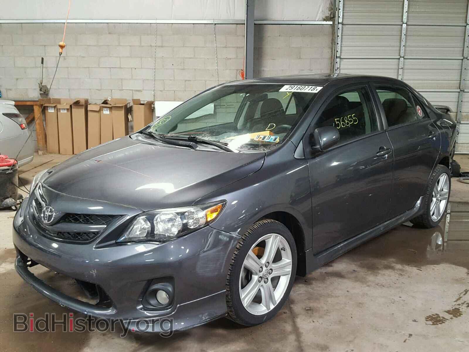 2013 TOYOTA COROLLA BA - VIN: 2T1BU4EEXDC921193 - Фото 2