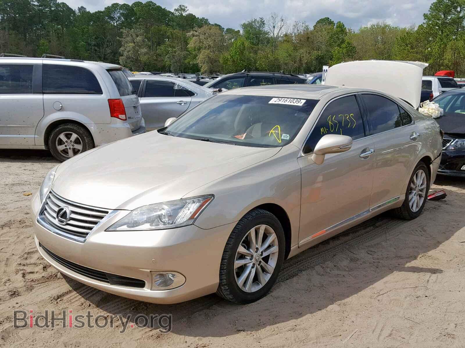 2011 LEXUS ES350 - VIN: JTHBK1EG4B2456734 - Фото 2