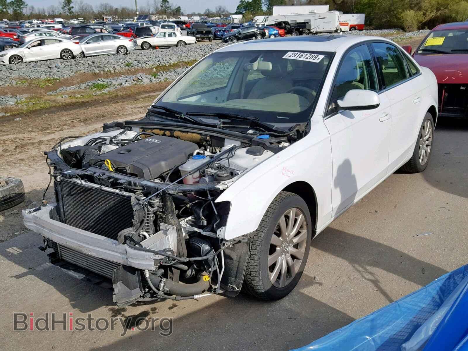 2012 AUDI A4 - VIN: WAUBFAFLXCN004785 - Photo 2