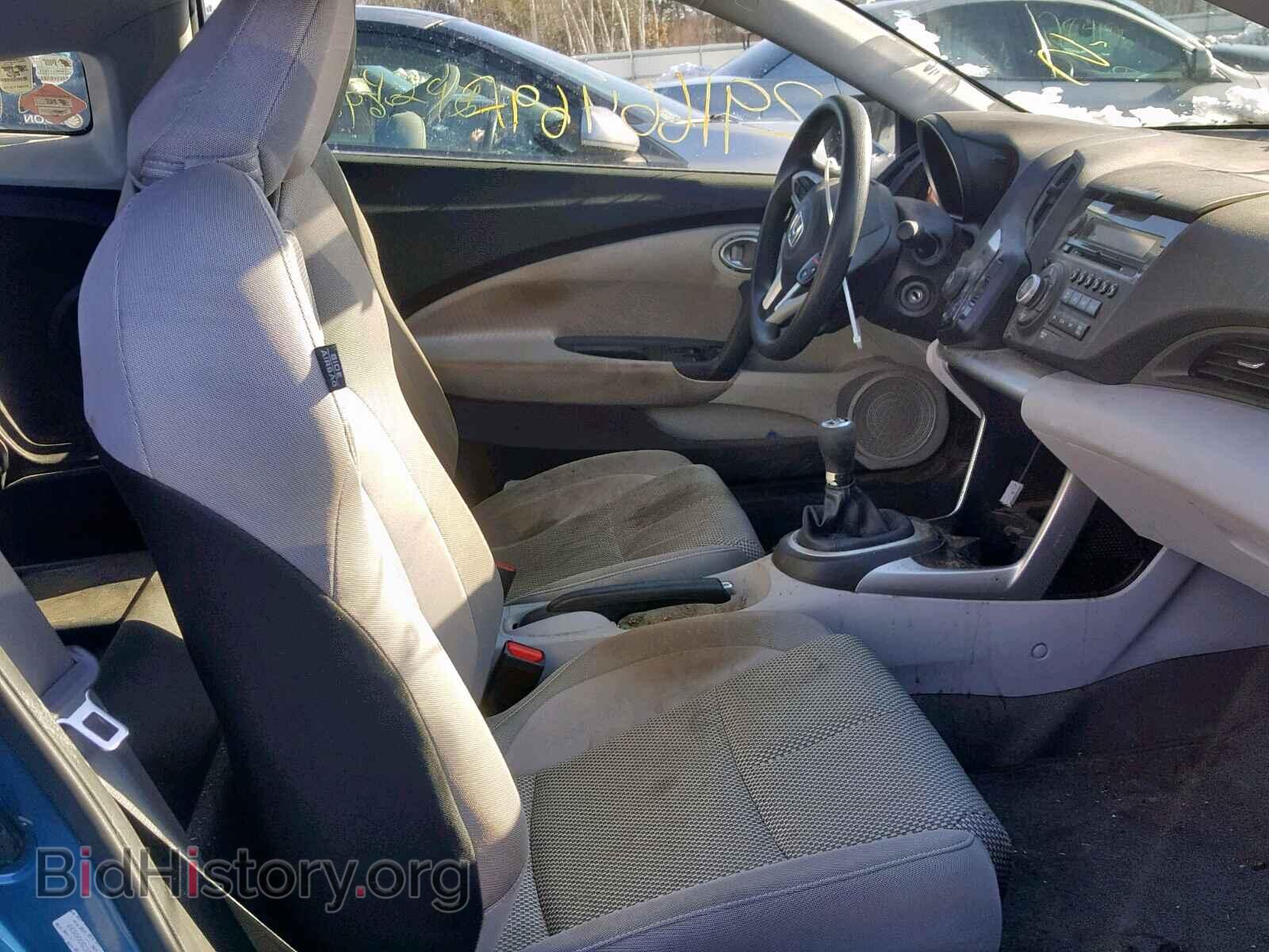 2012 HONDA CR-Z - VIN: JHMZF1C46CS000537 - Фото 5