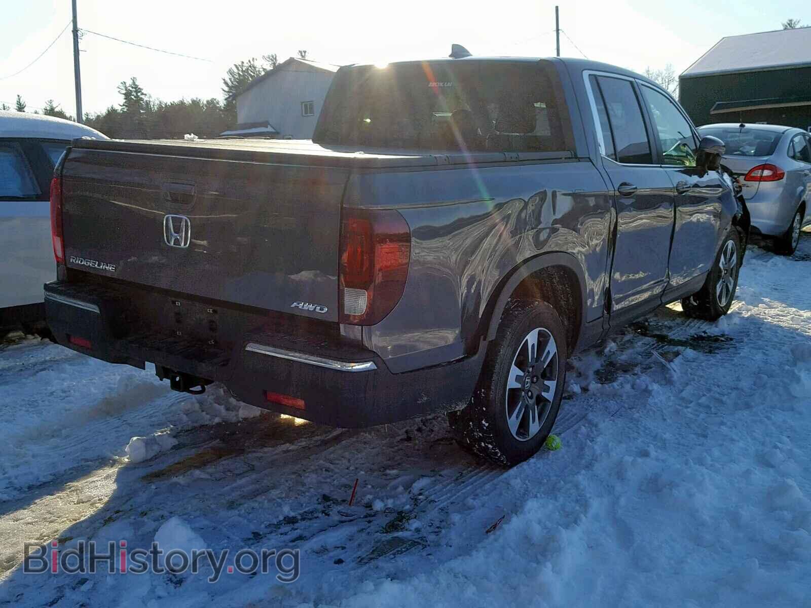 2018 HONDA RIDGELINE - VIN: 5FPYK3F60JB007583 - Фото 4