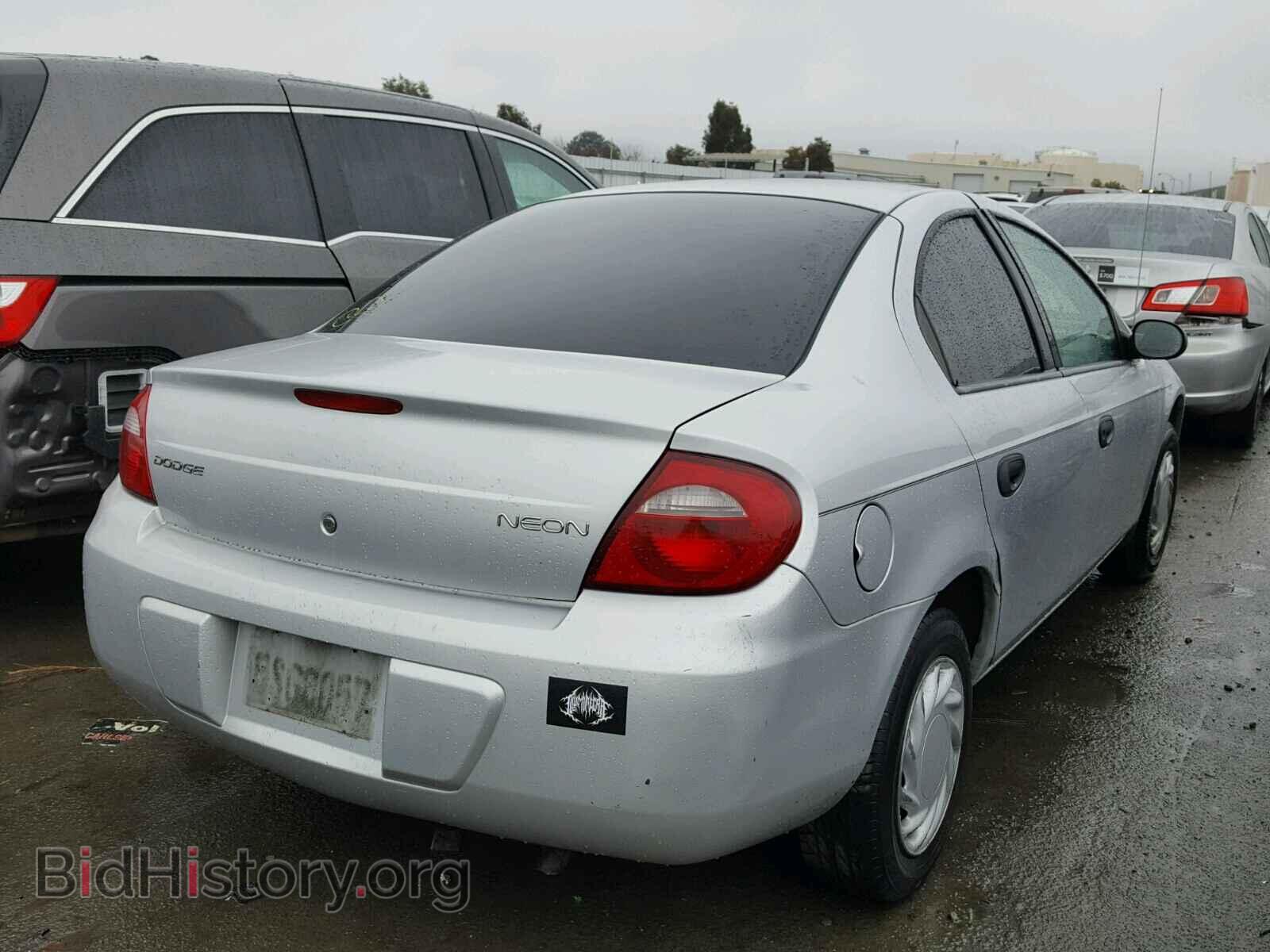2005 DODGE NEON - VIN: 1B3ES26CX5D238288 - Фото 4