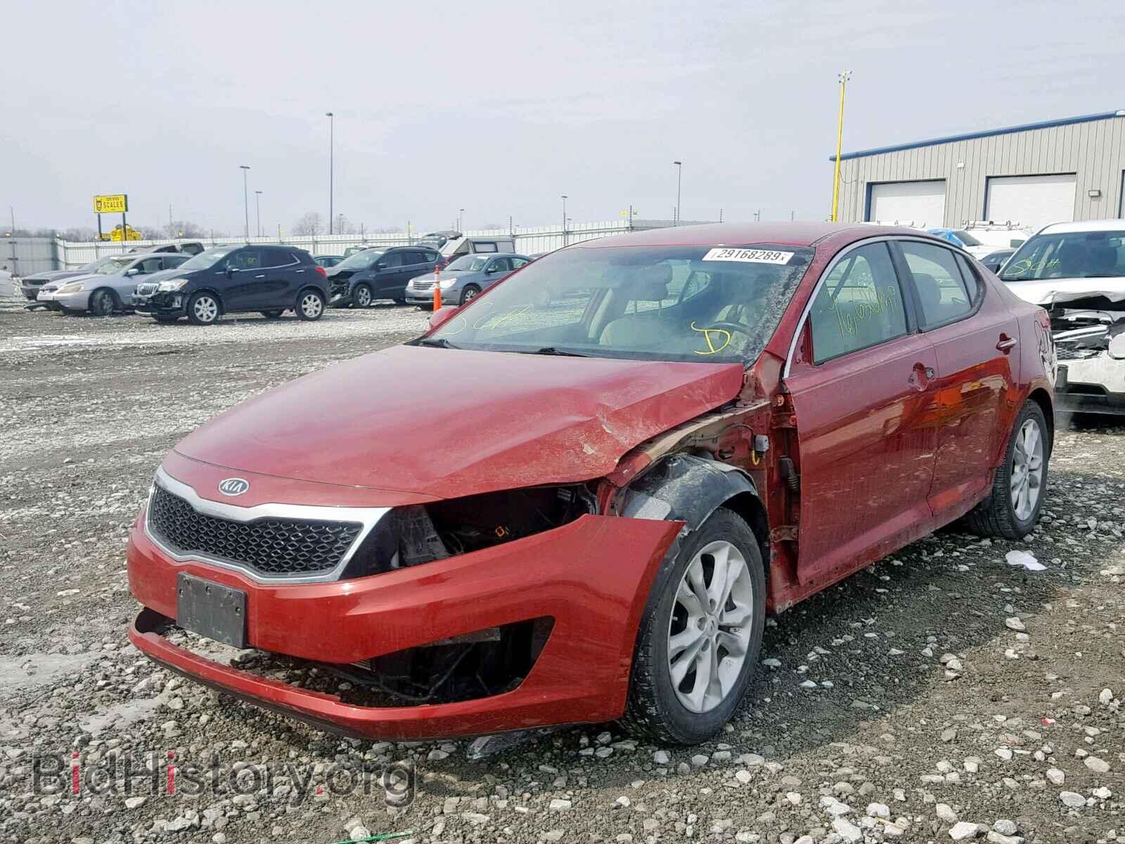 2012 KIA OPTIMA - VIN: 5XXGN4A79CG009706 - Фото 2