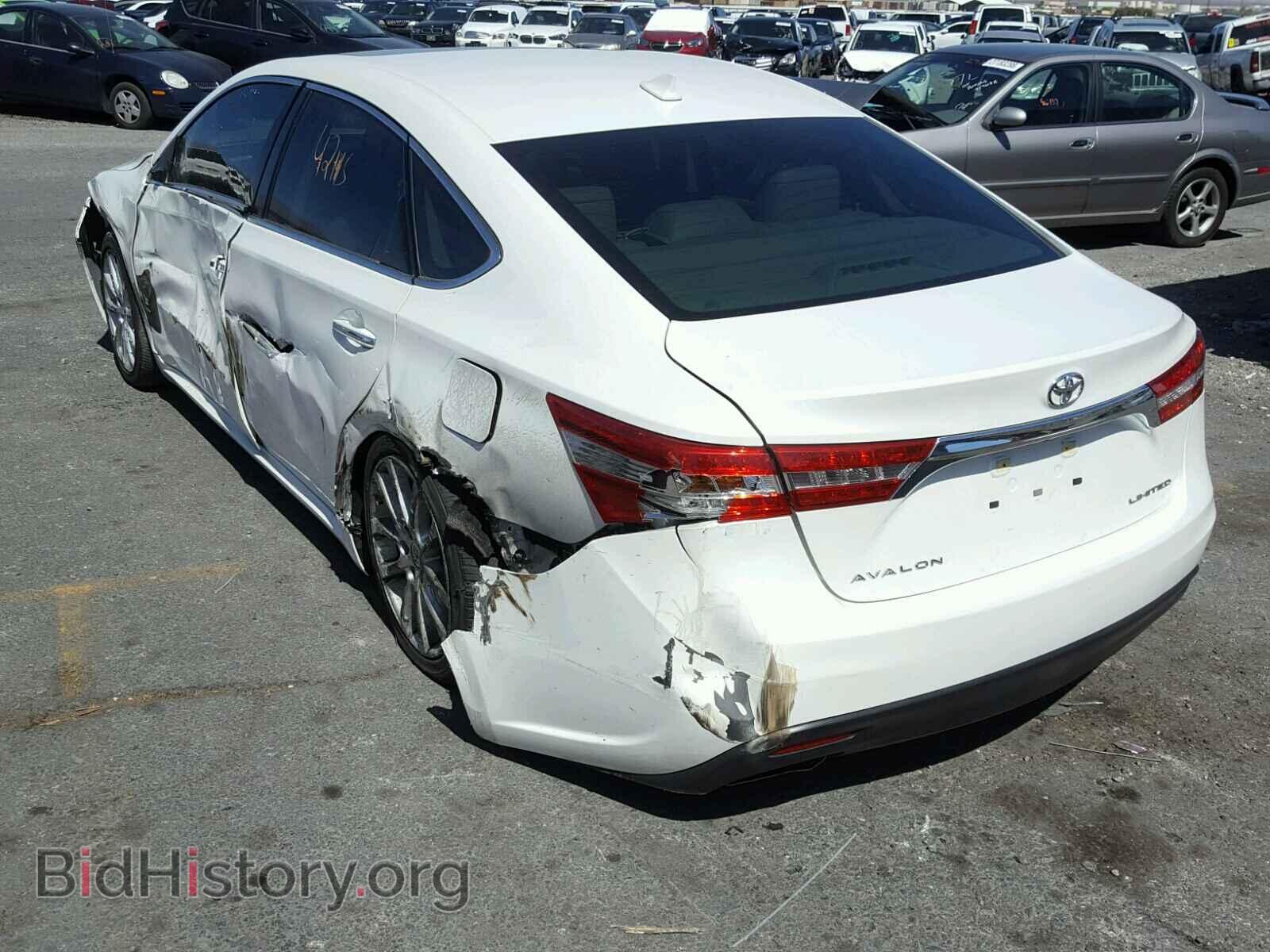 2014 TOYOTA AVALON - VIN: 4T1BK1EB2EU134913 - Фото 3