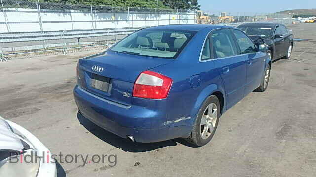 2002 AUDI A4 - VIN: WAULT68E82A264388 - Фото 4