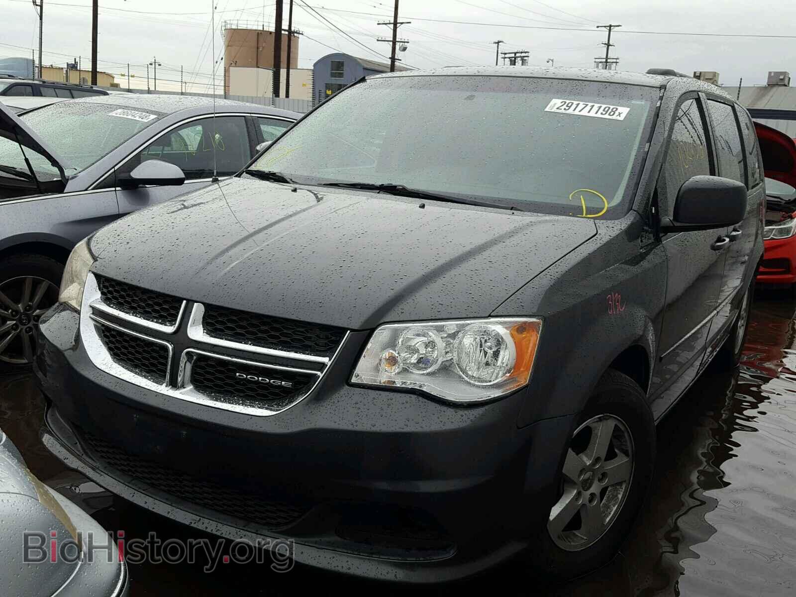 2012 DODGE CARAVAN - VIN: 2C4RDGCG4CR153245 - Фото 2