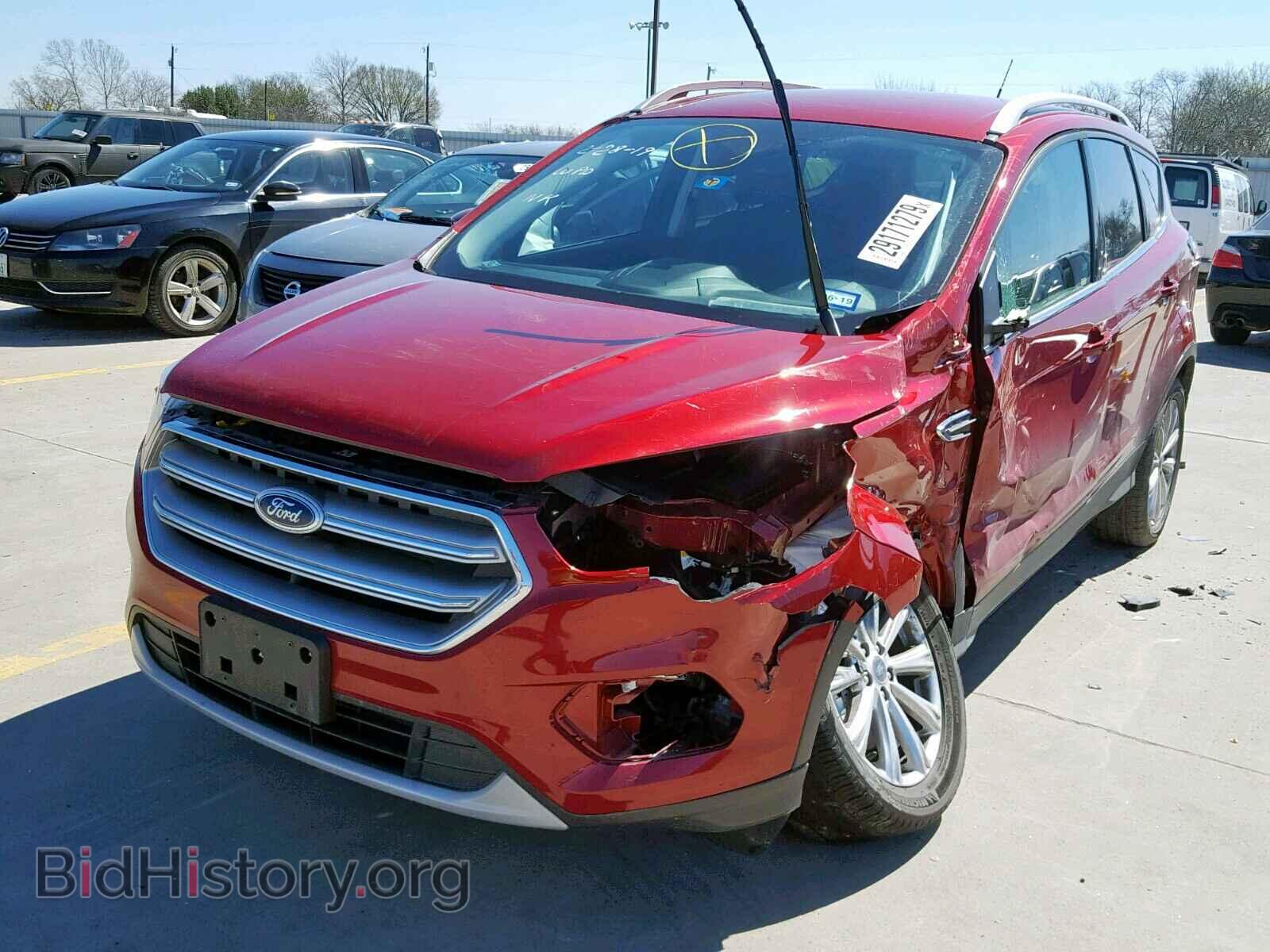 2017 FORD ESCAPE TIT - VIN: 1FMCU9J90HUD19238 - Фото 9
