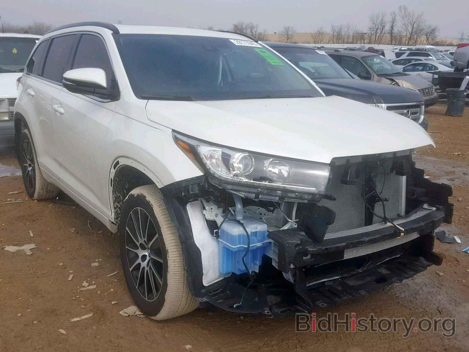 Photo 5TDJZRFH2JS545742 - TOYOTA HIGHLANDER 2018