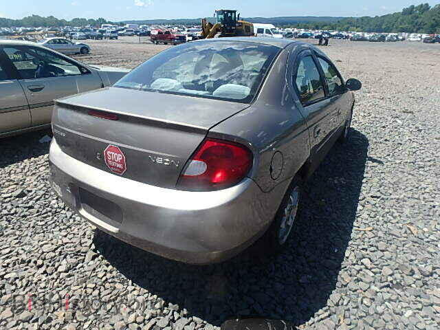 2001 DODGE NEON - VIN: 1B3ES46C41D247994 - Фото 4