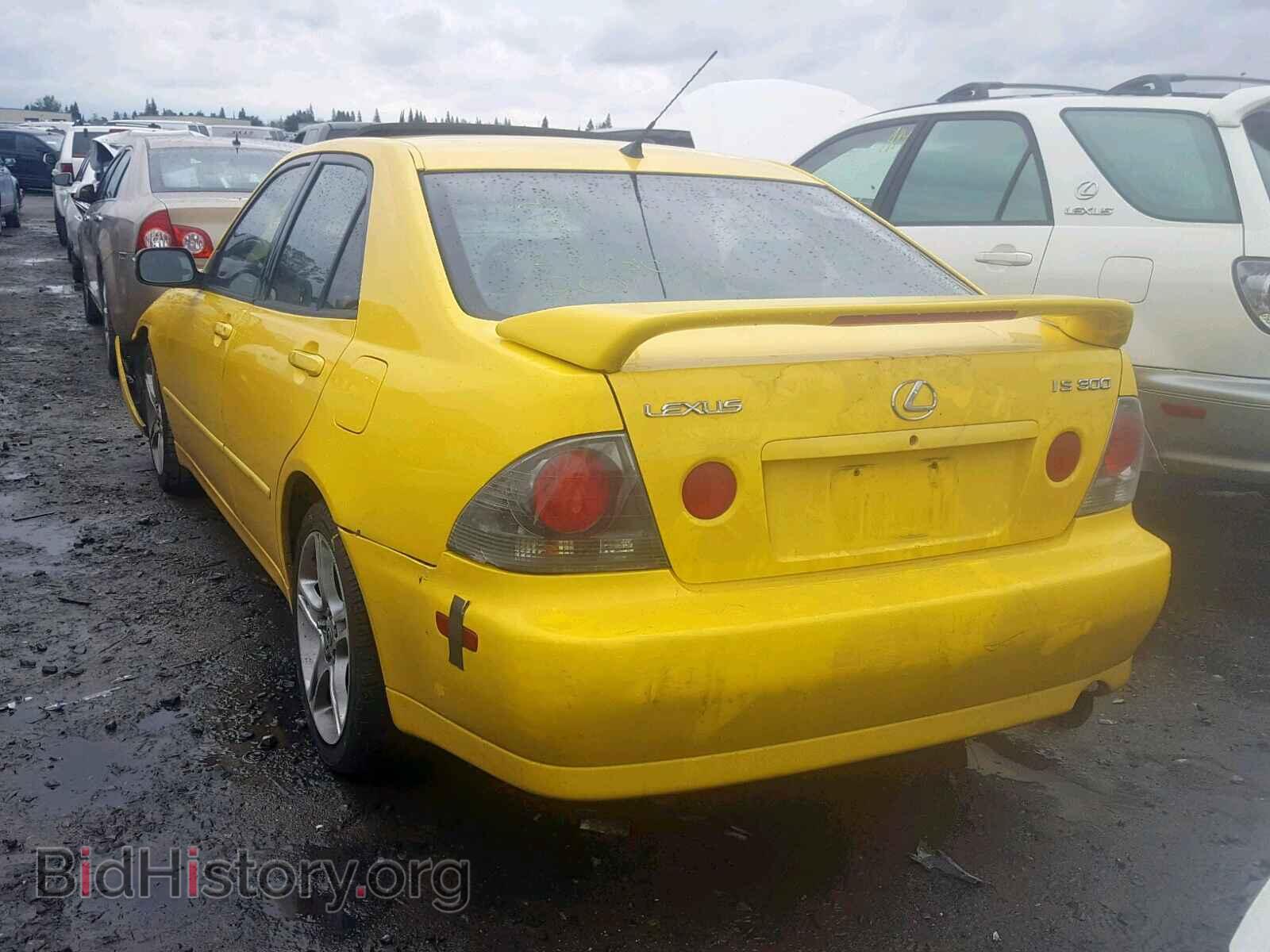 2001 LEXUS IS - VIN: JTHBD182010030107 - Фото 3