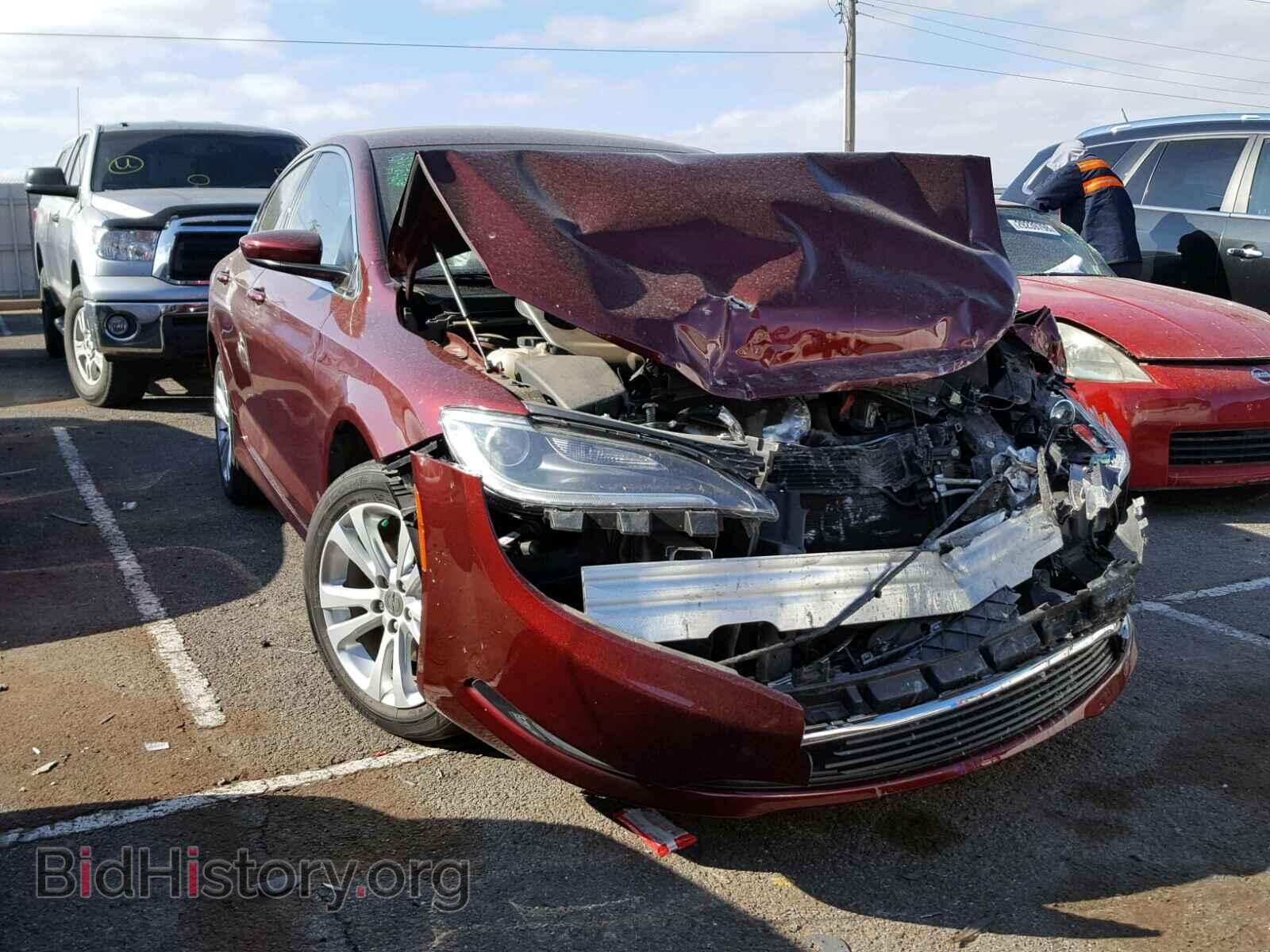 Фотография 1C3CCCAB2GN189533 - CHRYSLER 200 2016