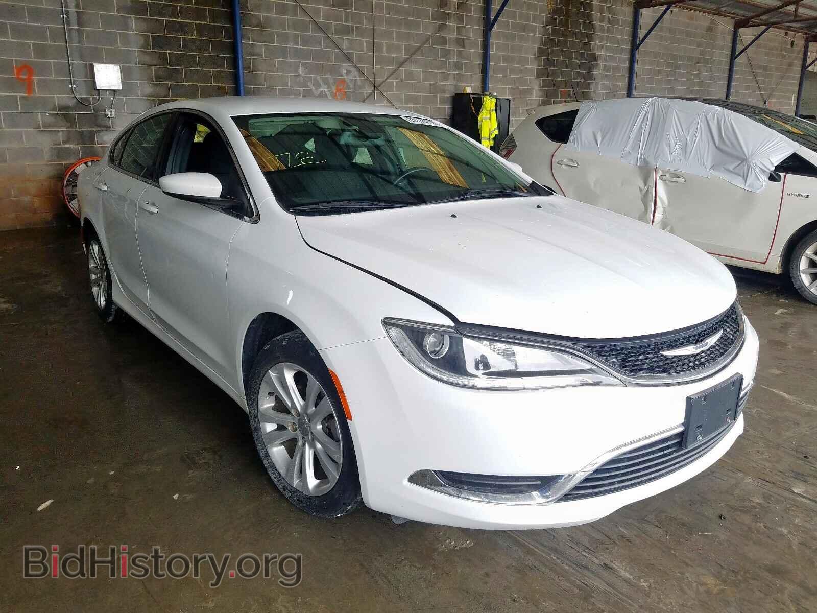 Фотография 1C3CCCAB1FN700292 - CHRYSLER 200 2015