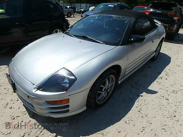 2001 MITSUBISHI ECLIPSE - VIN: 4A3AE85H01E199541 - Фото 2