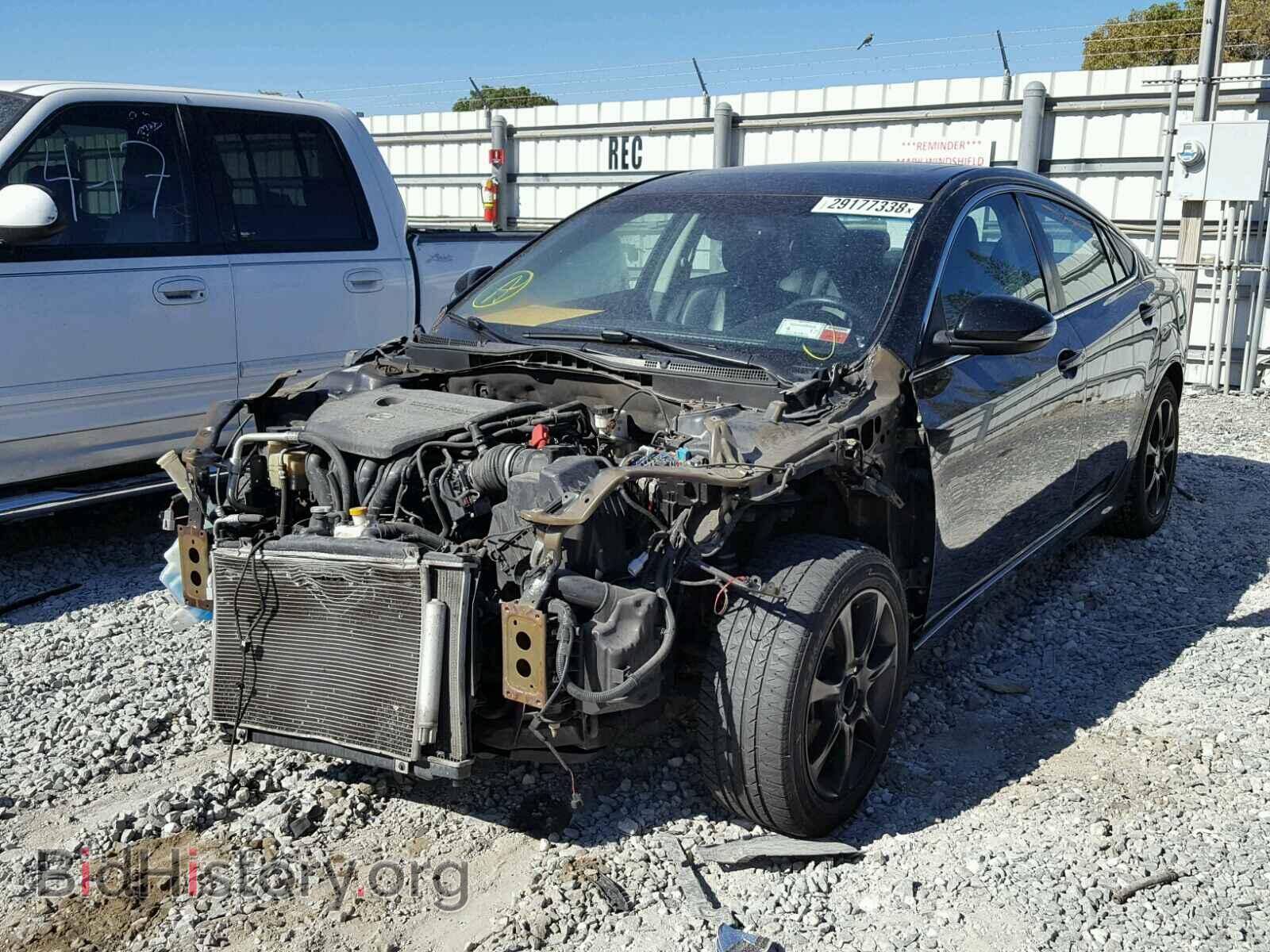 2011 MAZDA 6 - VIN: 1YVHZ8CH2B5M07357 - Фото 2
