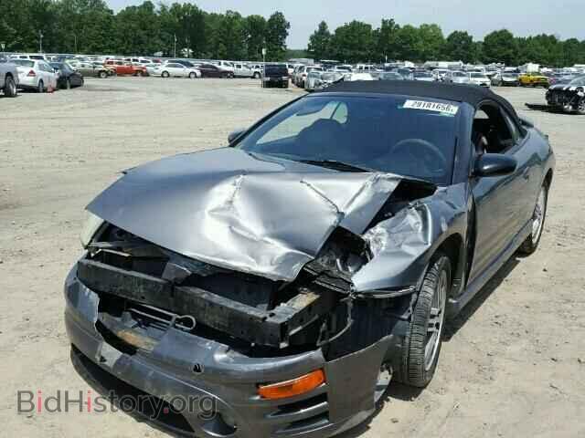 2004 MITSUBISHI ECLIPSE - VIN: 4A3AE55H94E045090 - Фото 2