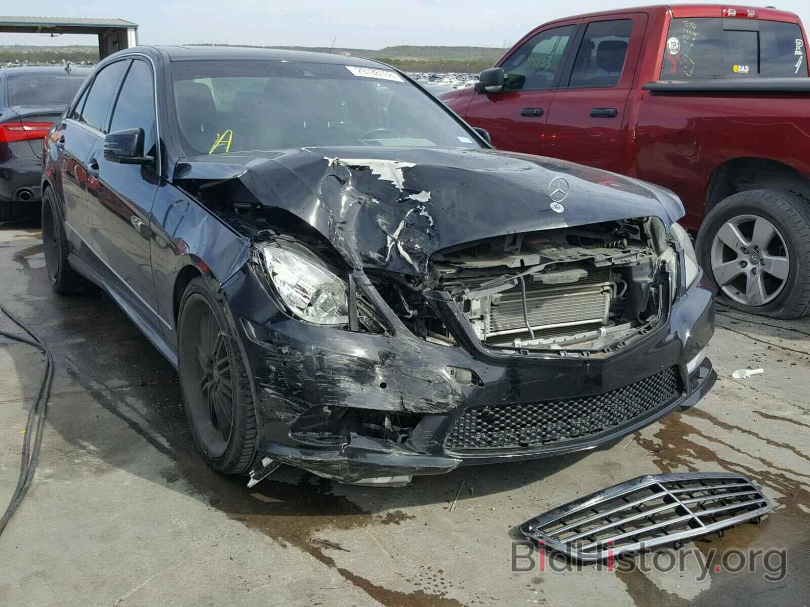 Photo WDDHF2EBXCA545876 - MERCEDES-BENZ E 350 BLUE 2012