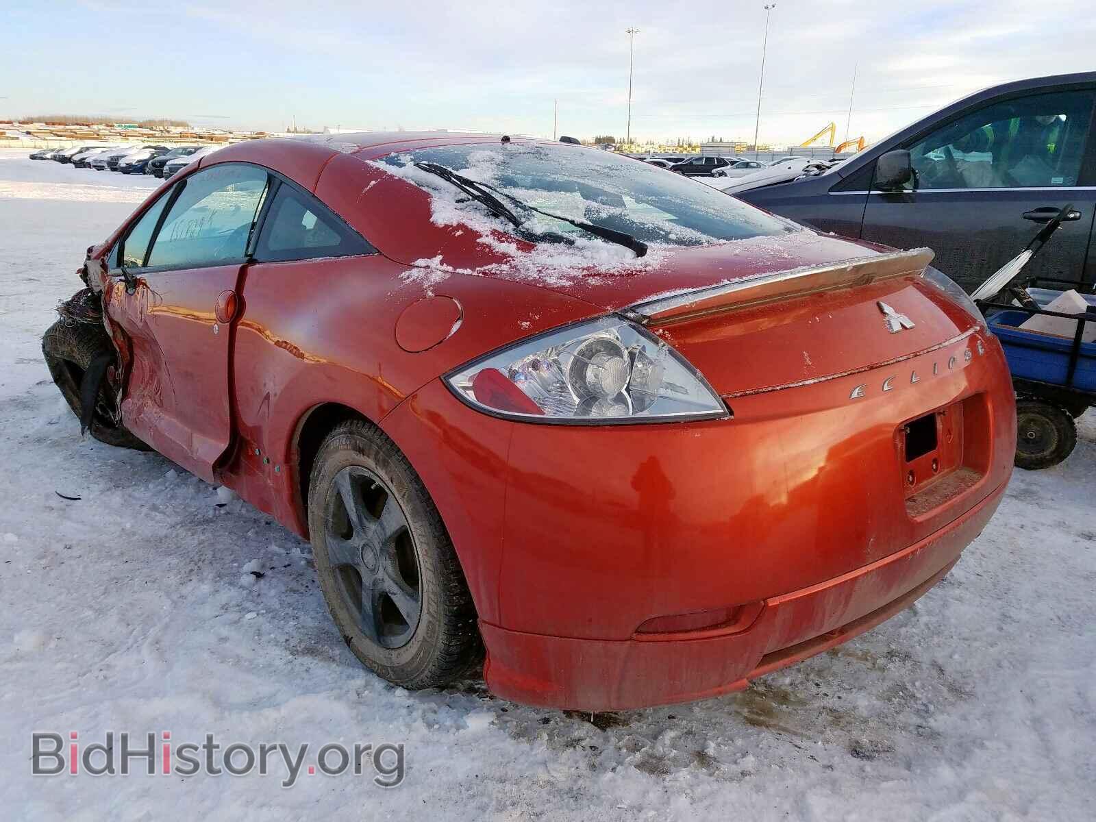 2008 MITSUBISHI ECLIPSE - VIN: 4A3AK34T88E603679 - Фото 3