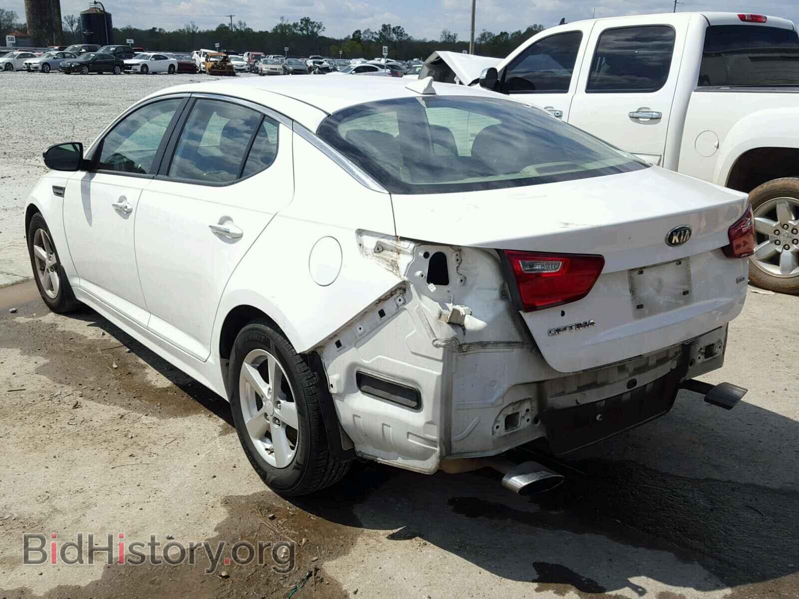 2014 KIA OPTIMA - VIN: KNAGM4A78E5453649 - Photo 3