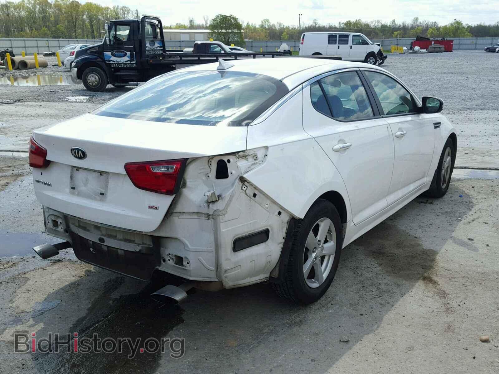 2014 KIA OPTIMA - VIN: KNAGM4A78E5453649 - Photo 4