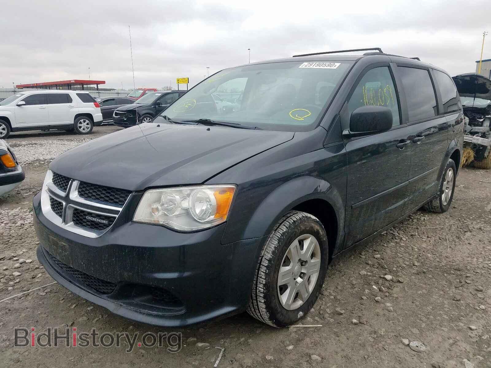 2011 DODGE CARAVAN - VIN: 2D4RN4DG0BR763980 - Фото 2