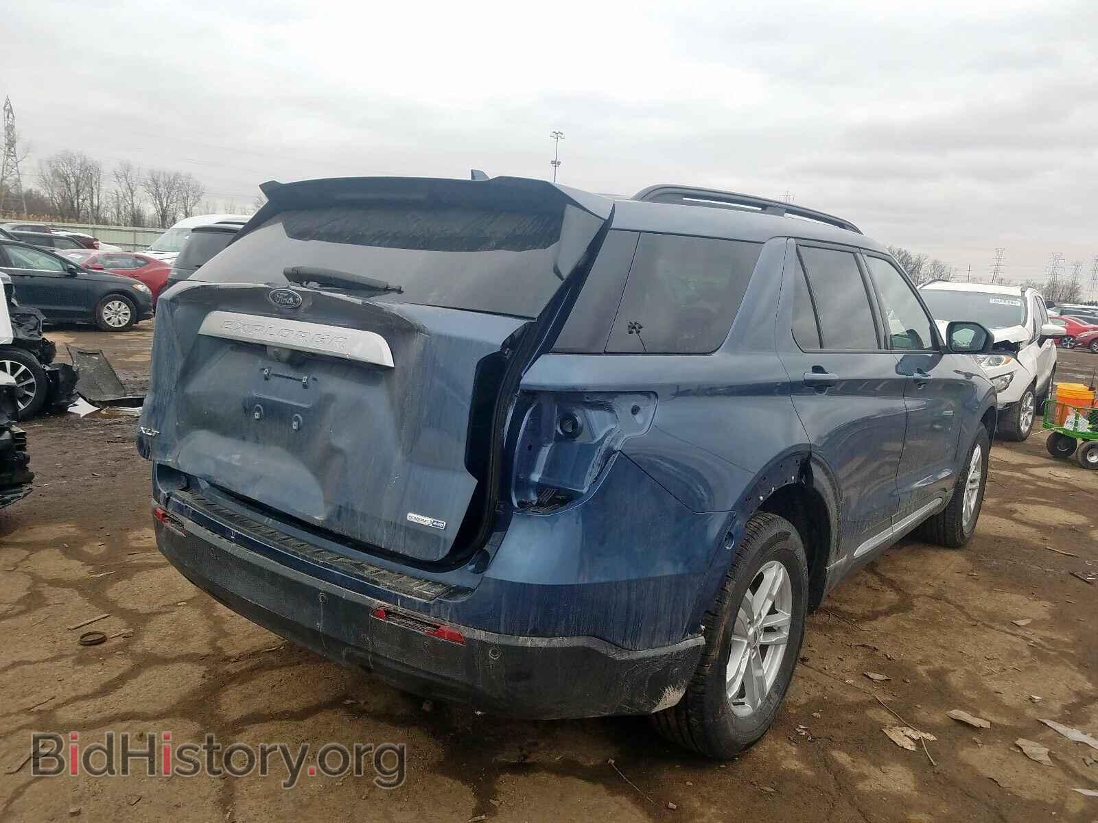 2020 FORD EXPLORER - VIN: 1FMSK8DH2LGA60936 - Фото 4
