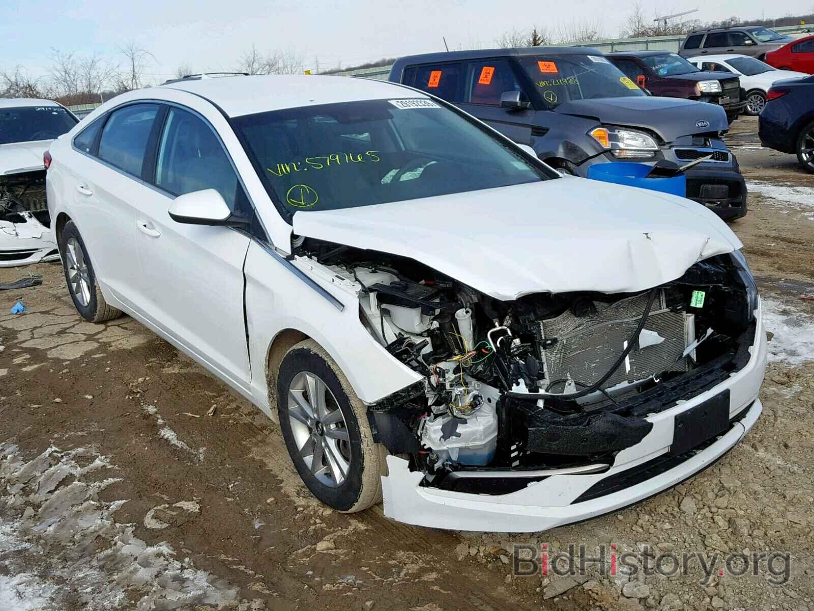 Фотография 5NPE24AF8HH579165 - HYUNDAI SONATA 2017