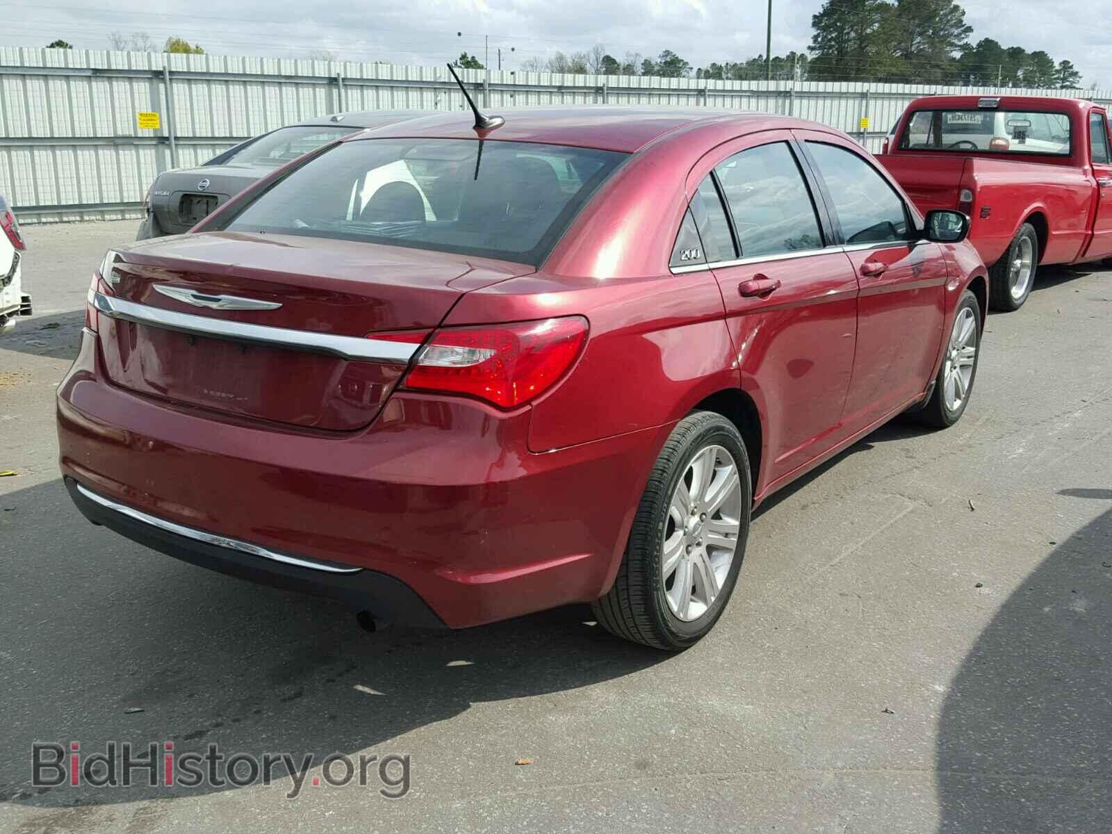 2012 CHRYSLER 200 - VIN: 1C3CCBAB0CN318244 - Фото 4