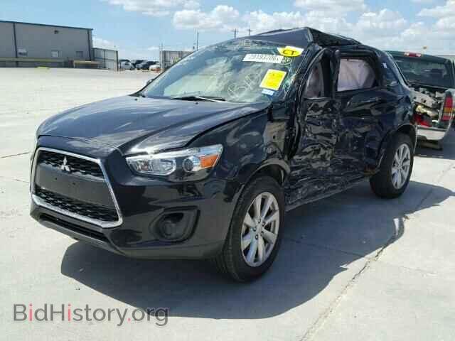 2013 MITSUBISHI OUTLANDER - VIN: 4A4AP3AU2DE020397 - Фото 2
