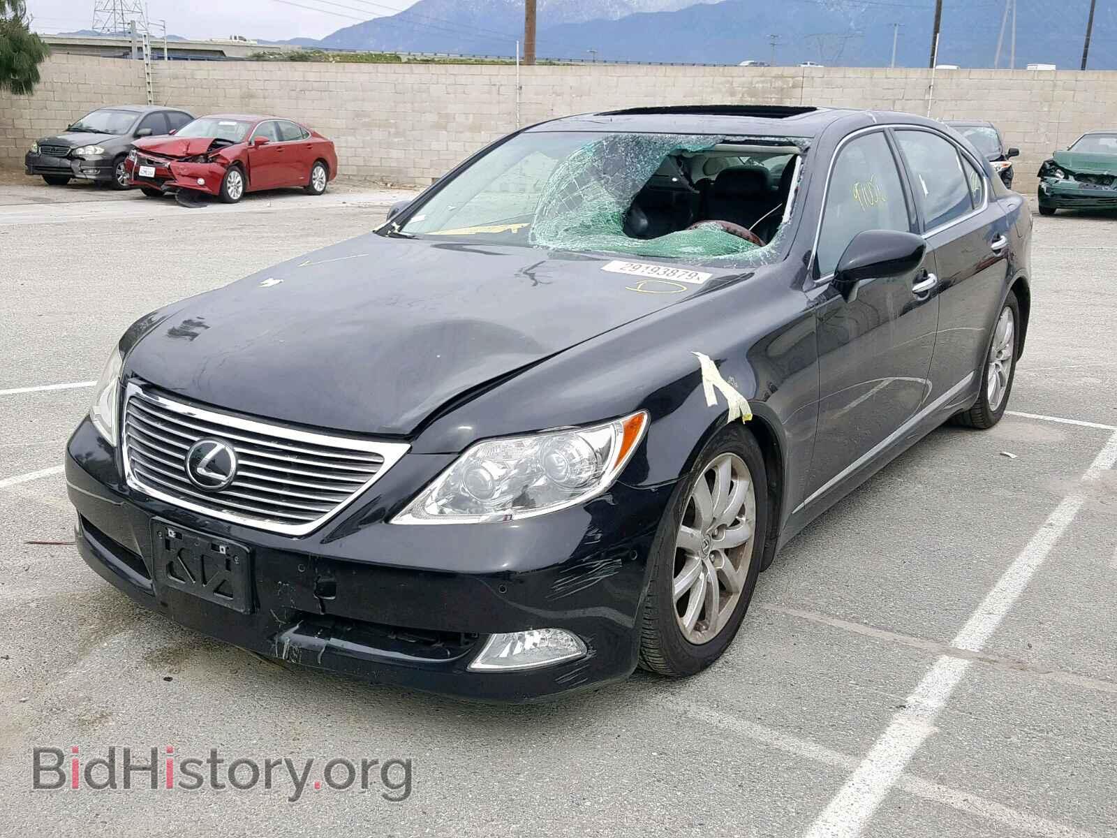 2008 LEXUS LS460 - VIN: JTHGL46F785028996 - Фото 2