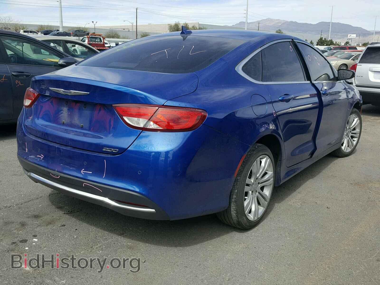 2015 CHRYSLER 200 - VIN: 1C3CCCAB2FN753745 - Фото 4