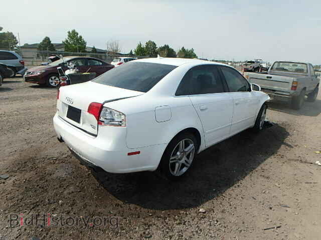 2007 AUDI A4 - VIN: WAUDF78E37A010497 - Фото 4