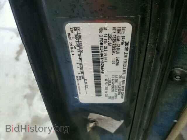 1996 FORD ECONOLINE - VIN: 1FDEE14H4THB26649 - Photo 10