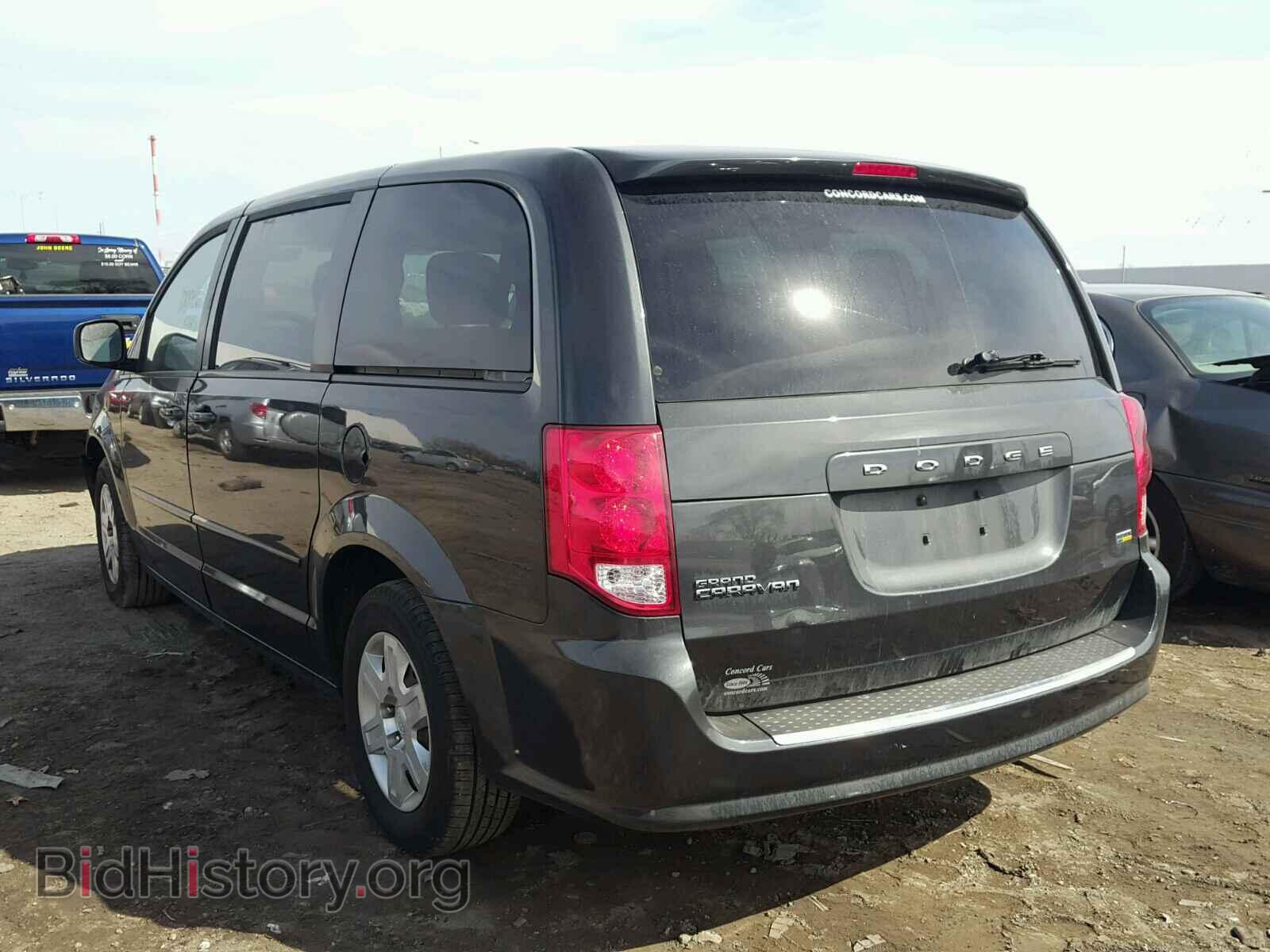 2012 DODGE CARAVAN - VIN: 2C4RDGBG5CR396502 - Фото 3